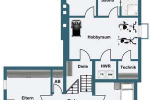 Freistehendes Architektenhaus auf traumhaftem Grundstück in Bestlage von Erftstadt-Lechenich – Die vollständige Adresse der Immobilie erhältst du vom Anbieter., 50374 Erftstadt – Vorschaubild 13