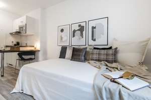Ankommen, Wohlfühlen, Zuhause sein. Möbliertes Einzelapartment zum Verlieben – Quantiusstraße 30-34, 53115 Bonn-Zentrum, Bonn – Vorschaubild 6