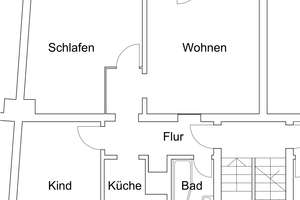 3-Zimmer-Wohnung in der Braunschweiger Innenstadt