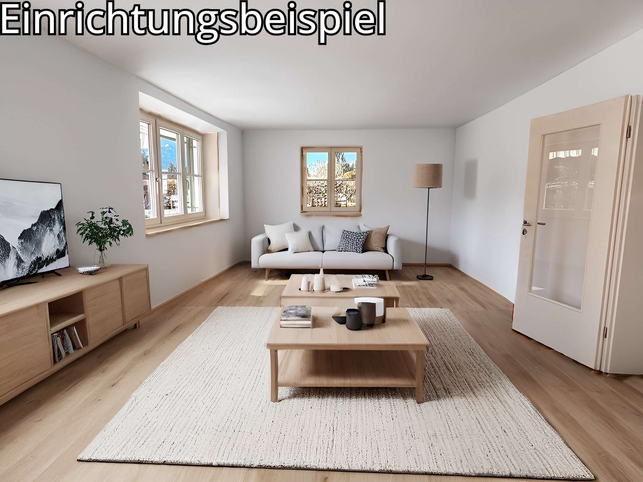 Immobilie in Wallgau - Neuwertige Gartenwohnung mit Flair! Unverbaubarer Bergblick inklusive... - Bild 4