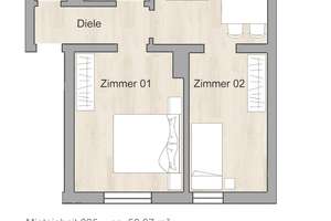 Grün und zentral - Ihre neue Wohnung mit 3 Zimmern- bereits saniert! – 45473 Altstadt II, Mülheim an der Ruhr – Vorschaubild 9
