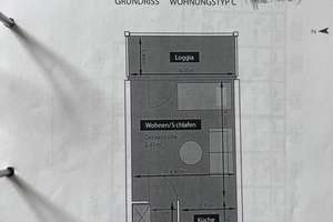 1-Zimmer-Apartment in Schwabing, mit Panoramablick (frisch renoviert) – Leopoldstr. 206, 80804 Neufreimann, München – Vorschaubild 1