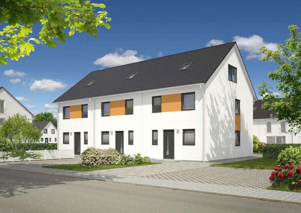 Neubau-Reiheneckhaus in Bochum-Weitmar – Stilvoll wohnen im Grünen