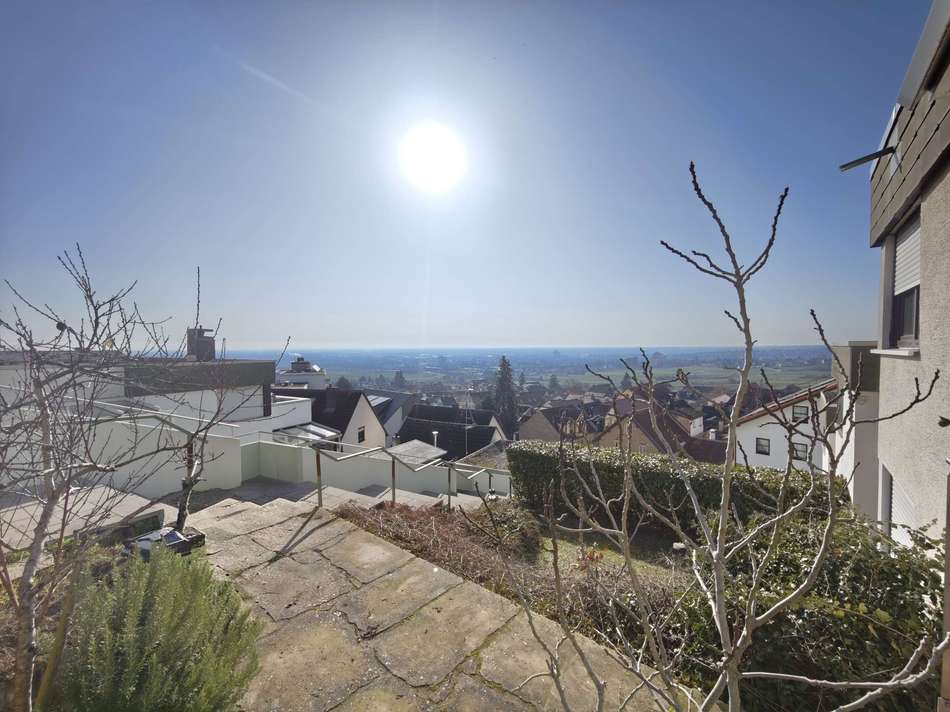 Zugang Grundstück / Ausblick