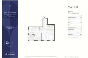 Ruhe, Licht und Freiraum- 3- Zimmer Wohnung mit Loggia – Rheingaustraße 29/30, 12161 Friedenau, Berlin – Vorschaubild 8