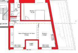 Grundriss OG - WHG 5 markiert