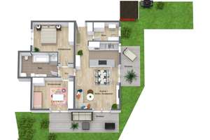 Modernes Wohnen mit privatem Gartenparadies in ruhiger Lage - 4-Zimmer Wohnung mit TG-Stellplatz – Die vollständige Adresse der Immobilie erhältst du vom Anbieter., 76187 Nordweststadt, Karlsruhe – Vorschaubild 24