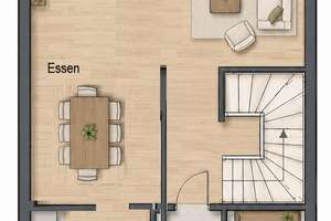 Familienglück zum „Bezahlbar-Preis“: 5-Zi-RMH! Sanierungsbedarf! Potential! Garten! Garage! – 40489 Angermund, Düsseldorf – Vorschaubild 17