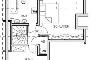 Moderne 3-Zimmer Maisonette mit Balkon, Klimaanlage, Photovoltaikanlage und Außenstellplatz – Adolf-Klarenbach-Straße 18, 40589 Holthausen, Düsseldorf – Vorschaubild 27