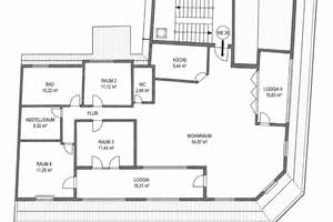 Grosszügige, elegante 140 qm DG-Whg mit zwei wunderschönen Loggien  am Karl-Heine-Kanal – Merseburger Strasse 10, 4229 Plagwitz, Leipzig – Vorschaubild 20