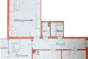 Helle 3-Zi.-Wohnung mit 2 Balkonen, Aufzug  – frisch gestrichen! – Hirsauer Straße 214, 75180 Pforzheim – Vorschaubild 12