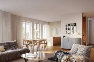 Großzügig & grün: 3-Raum-Wohnung mit eigenem Garten – Viktoriastraße 2, 65189 Südost, Wiesbaden – Vorschaubild 3