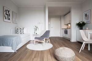 Charmante möblierte 1-Zimmer Wohnung im . OG in Hamburg-Barmbek-Nord mit Balkon