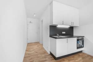 Unmöbliertes Studio mit EBK in Lichtenberg   – Löwenberger Straße 1, 10315 Friedrichsfelde, Berlin – Vorschaubild 4
