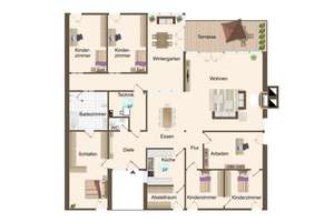 Bungalow mit Stil – Kamin, Wintergarten und Raum für Träume – Die vollständige Adresse der Immobilie erhältst du vom Anbieter., 33790 Halle (Westfalen) – Vorschaubild 9
