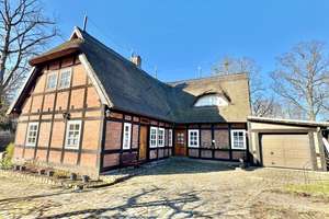 HORN IMMOBILIEN ++ tolles Reetdach-Fachwerkhaus in Alt Rehse bei Neubrandenburg, Denkmalschutz – Die vollständige Adresse der Immobilie erhältst du vom Anbieter., 17217 Penzlin – Vorschaubild 12
