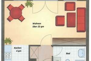 // Singleeinheit in Wiederritzsch // 1 Zimmer mit EBK ab 09.2026 // – Feldahornweg 2, 4158 Wiederitzsch, Leipzig – Vorschaubild 2
