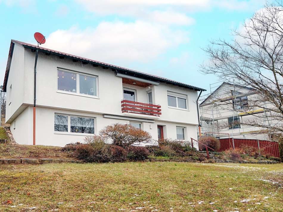 Hausrückseite