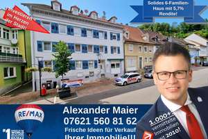 Interessante Chance für Sie als Kapitalanleger in Zell: MFH mit 6 Einheiten im Zentrum – Die vollständige Adresse der Immobilie erhältst du vom Anbieter., 79669 Zell im Wiesental – Vorschaubild 1