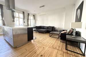 Bezugsfreie, möblierte und frisch renovierte 2 Zimmer Altbau-Wohnung mit Balkon - am Ku´Damm – Die vollständige Adresse der Immobilie erhältst du vom Anbieter., 10711 Halensee, Berlin – Vorschaubild 6