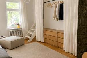 Stilvolle 2,5-Zimmer-Altbauwohnung mit Balkon in Leipzig-Südvorstadt – langfristige Untermiete – Die vollständige Adresse der Immobilie erhältst du vom Anbieter., 4107 Zentrum-Süd, Leipzig – Vorschaubild 8
