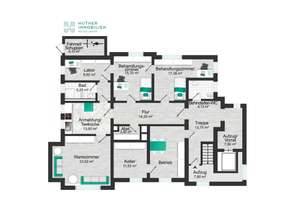 Erstklassiges Panorama Penthouse & renditestarke Anlageimmobilie -4 Ärztehaus- Bestlage HD-Neuenheim – Die vollständige Adresse der Immobilie erhältst du vom Anbieter., 69120 Neuenheim, Heidelberg – Vorschaubild 11