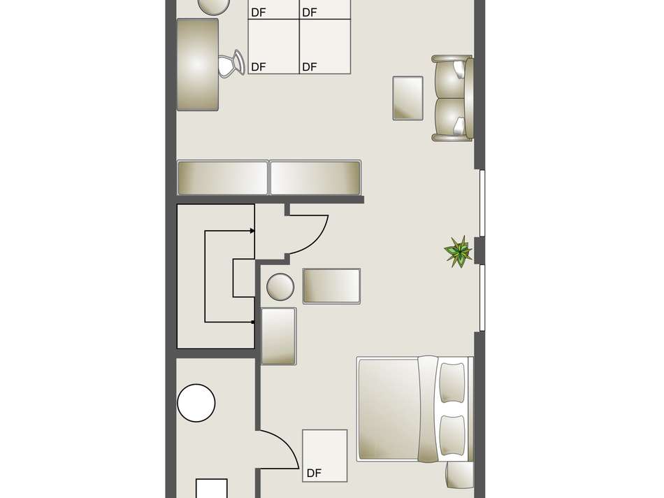 Dachgeschoss/Studio