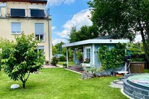 Moderne Doppelhaushälfte mit Dachterrasse 155m² | Garten mit Pool in Eutritzsch - befristet bis 6/28