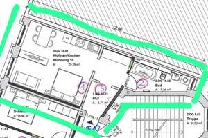 Schicke 1,5 Zimmer Altbauwohnung in zentraler Lage - EBK & Waschmaschine vorhanden – Pfaffendorfer Straße 23, 4105 Zentrum-Nordwest, Leipzig – Vorschaubild 9