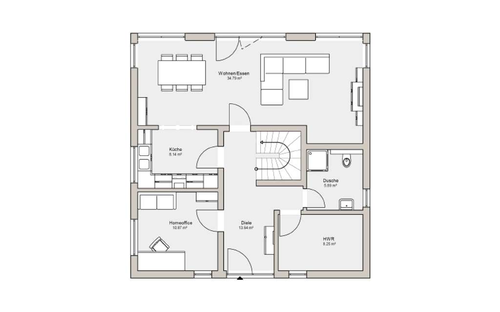 Immobilie in Himmighofen - Begeisterung pur -die Stadtvilla von Kern-Haus! - Bild 2