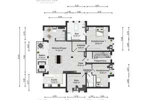 Exklusive 180 qm-Wohnung in Mannheim-Oststadt nahe Luisenpark – Kantstraße 17, 68165 Schwetzingerstadt/Oststadt, Mannheim – Vorschaubild 2