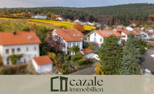 Luxuriöses Architektenhaus in Split-Level-Bauweise mit malerischem Blick über die Rheinebene