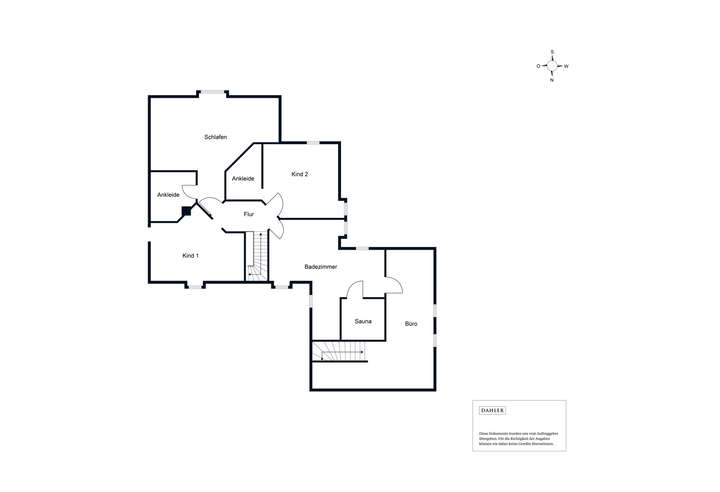 Grundriss Obergeschoss