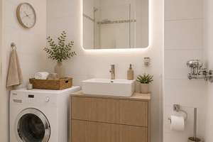 - Modern wohnen oder clever investieren - 1-Zimmer-Wohnung mit Loggia  – Die vollständige Adresse der Immobilie erhältst du vom Anbieter., 22926 Ahrensburg – Vorschaubild 9
