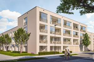 2-Zi.-Whg. mit Duschbad u. extra großem Balkon in Süd-West-Ausrichtung – Schmetterlingsstraße 1, 85551 Kirchheim bei München – Vorschaubild 2