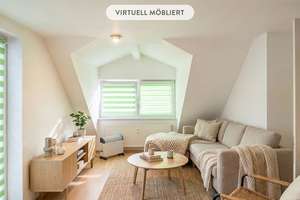 HOMESK - Sofort bezugsfreie 2-Zimmer-Dachgeschosswohnung mit Dachterrasse und Außenstellplatz