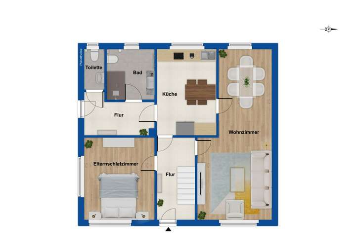 Grundriss Erdgeschoss