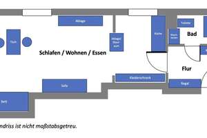 Helle 1-Zimmer-Wohnung mit Burgblick - Top-Lage "Gärten hinter der Veste" – Die vollständige Adresse der Immobilie erhältst du vom Anbieter., 90408 Uhlandstraße, Nürnberg – Vorschaubild 11