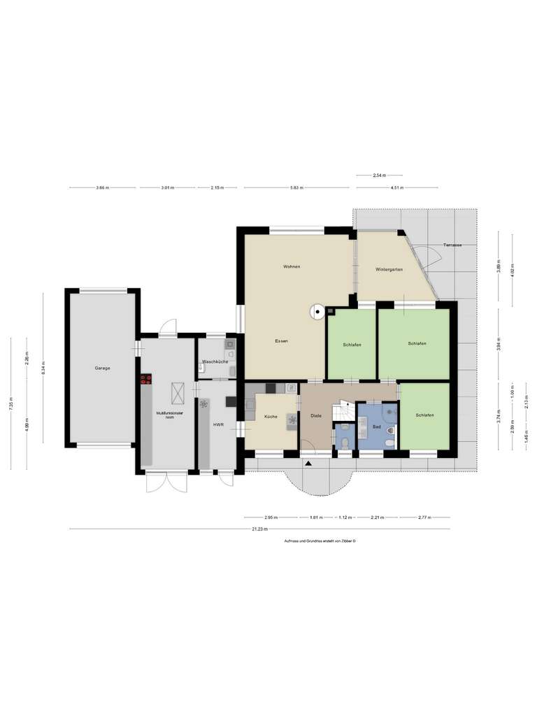 Immobilie in Haselünne - Elegantes Einfamilienhaus mit 6,5 Zimmern in Haselünne - Bild 2