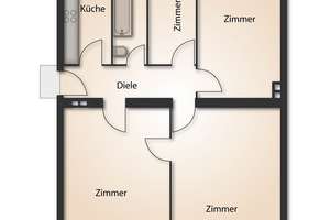 Helle Wohnung mit sonnigem Balkon - modernisierungsbedürftig – Die vollständige Adresse der Immobilie erhältst du vom Anbieter., 10715 Wilmersdorf, Berlin – Vorschaubild 29