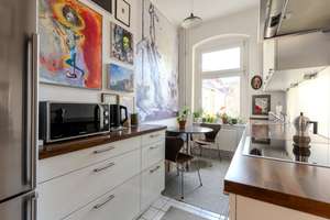 Light-filled south-west facing corner Altbau apartment with balcony in Boxhagener Kiez. – Die vollständige Adresse der Immobilie erhältst du vom Anbieter., 10245 Friedrichshain, Berlin – Vorschaubild 17