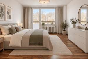 S-Asemwald: 3,5-Zimmer-Wohnung mit schöner Aussicht ins Grüne – 70599 Asemwald, Stuttgart – Vorschaubild 10