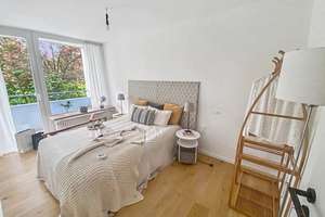 Sanierte, ruhige 3-Zimmer Wohnung mit sonnigem Balkon in Schwabing