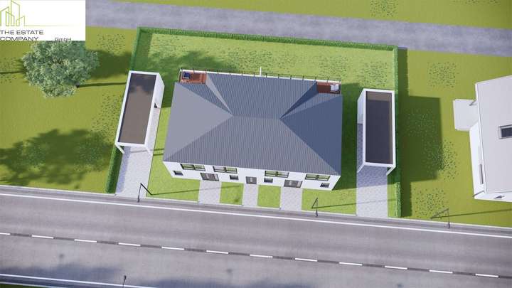 Hausansicht  von oben