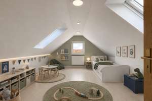 Schöne 4-Z-Dachgeschosswohnung mit toller Aussicht in ruhiger Wohnlage - Provisionsfrei – Gustav-Beckmann-Weg 34, 49076 Atter, Osnabrück – Vorschaubild 8