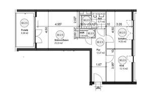 Exklusive 3-Zimmer-Wohnung mit Einbauküche im schönen Stadtquartier Maxfrei in Düsseldorf – Metzer Straße 30, 40476 Derendorf, Düsseldorf – Vorschaubild 32