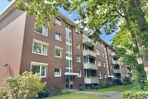 3-Zimmer-Wohnung mit zwei Balkonen und Tiefgaragenstellplatz nahe Poppenbüttler Markt – Die vollständige Adresse der Immobilie erhältst du vom Anbieter., 22399 Poppenbüttel, Hamburg – Vorschaubild 1