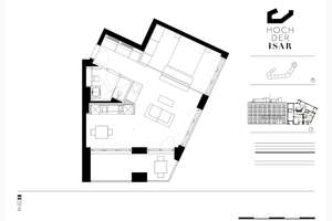 Hoch der Isar  2-Zimmer-Wohnung zu vermieten.  – Die vollständige Adresse der Immobilie erhältst du vom Anbieter., 81541 Obere Au, München – Vorschaubild 16