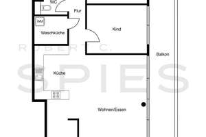 Stilvolle 3-Zimmer-Wohnung mit Dachterrasse im Herzen von Oldenburg – Die vollständige Adresse der Immobilie erhältst du vom Anbieter., 26122 Innenstadt, Oldenburg (Oldenburg) – Vorschaubild 6