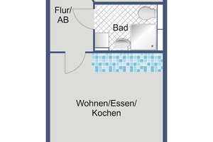 WBS erforderlich - Helle 2-Zimmer-Erdgeschosswohnung mit Keller und Terrasse – Jean-Monnet-Straße 2 b, 65197 Rheingauviertel / Hollerborn, Wiesbaden – Vorschaubild 3